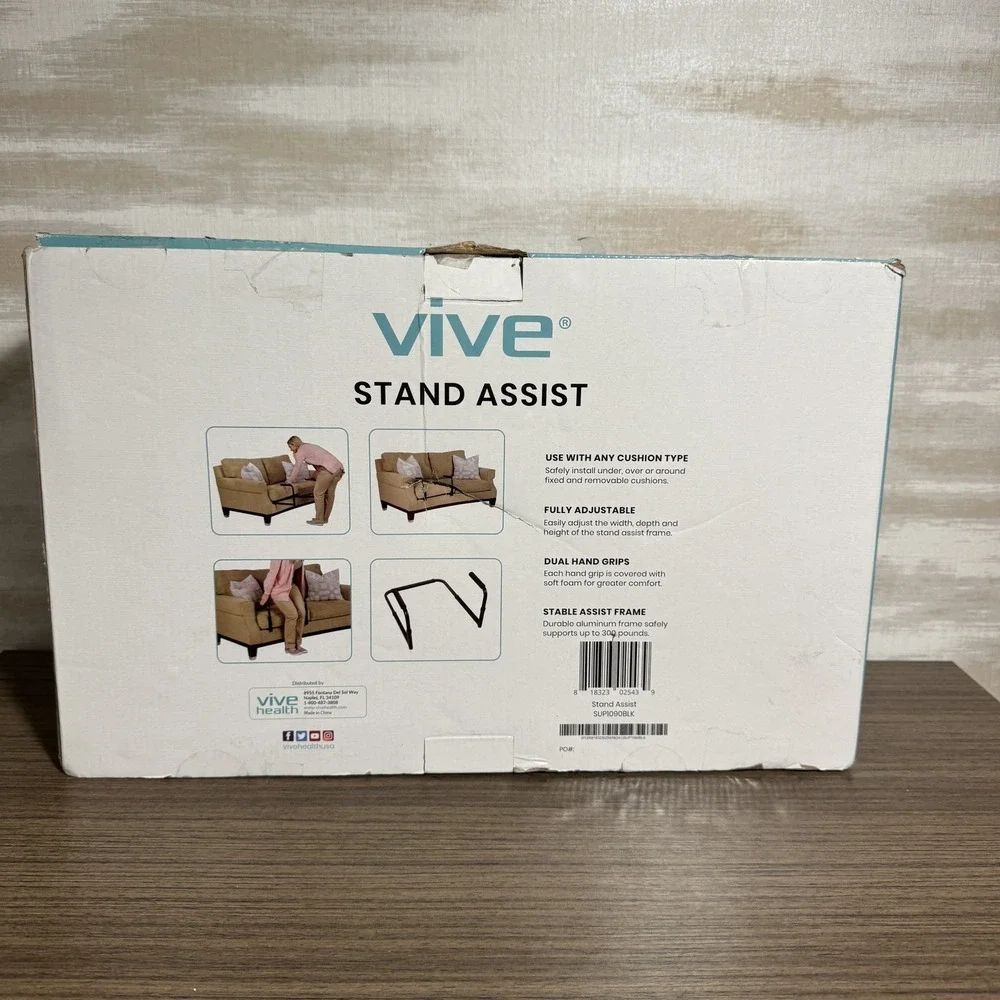 Vive Stand Assist Mobility Rail Safety Assistance New in Open Box - Picture 2 of 5